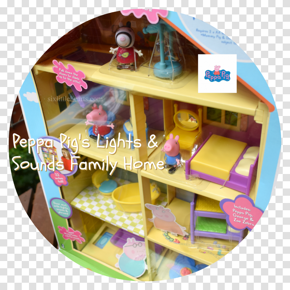 Peppa Wutz Little Rooms, Toy, Furniture, Indoor Play Area, Playground Transparent Png