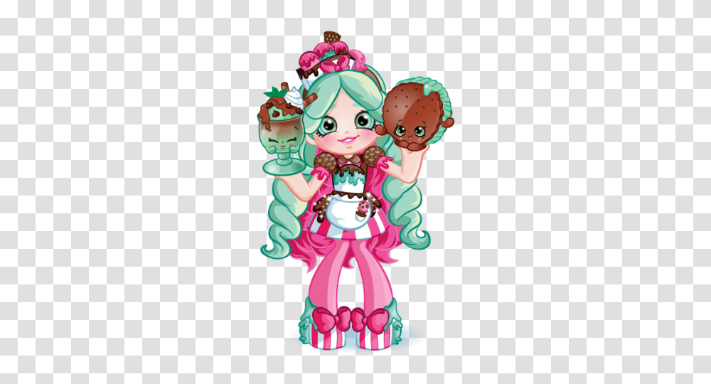 Peppamint Shopkins Doll Picture, Toy, Costume Transparent Png