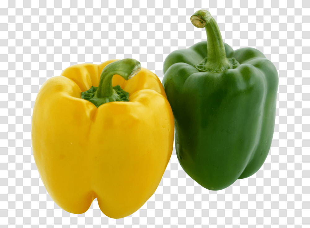 Pepper Image Green And Yellow Capsicum, Plant, Vegetable, Food, Bell Pepper Transparent Png