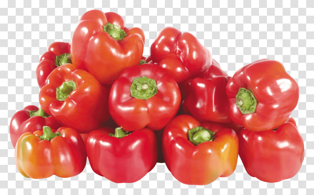 Pepper Image Red Bell Pepper Background, Plant, Vegetable, Food Transparent Png
