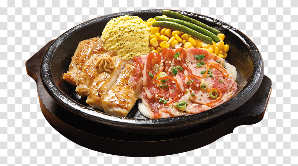 Pepper Lunch Chicken, Dish, Meal, Food, Platter Transparent Png