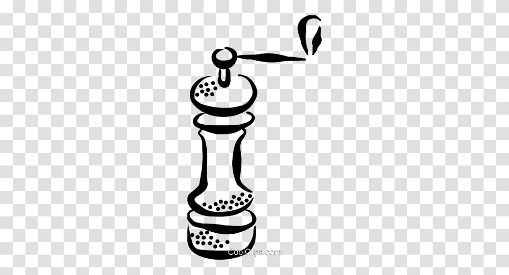 Pepper Mill Royalty Free Vector Clip Art Illustration, Drawing Transparent Png