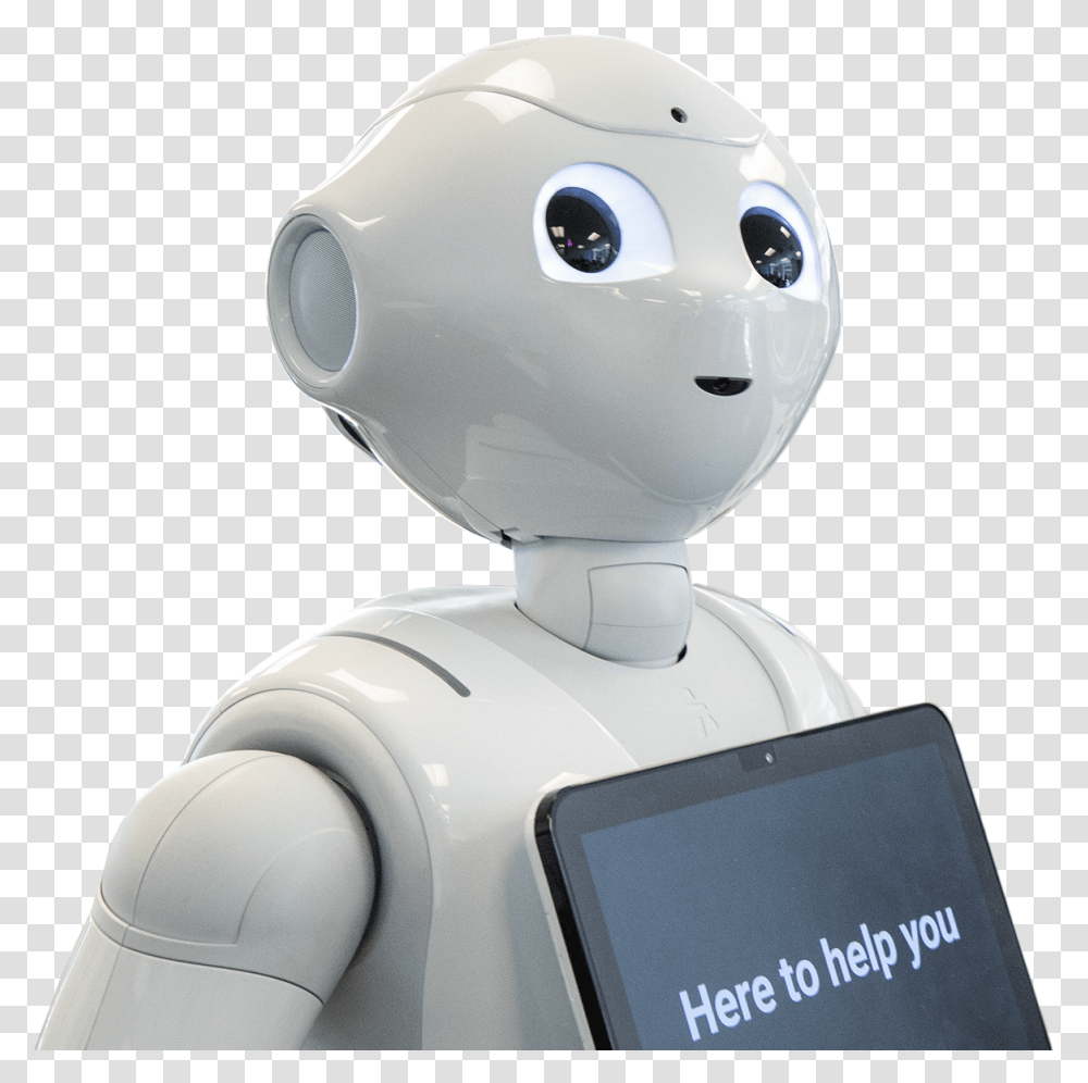 Pepper Robot Face Robot, Helmet, Apparel Transparent Png