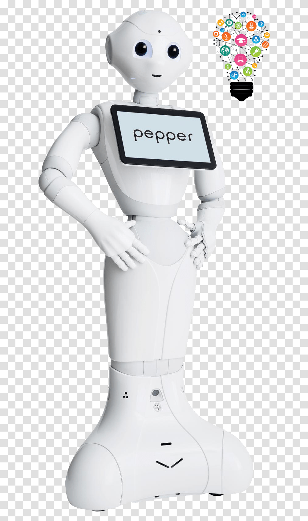 Pepper Robot For Research Robby Pepper Robot, Person, Human, Snowman, Winter Transparent Png