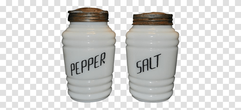 Pepper Salt And Background Salt And Pepper, Milk, Beverage, Drink, Jar Transparent Png
