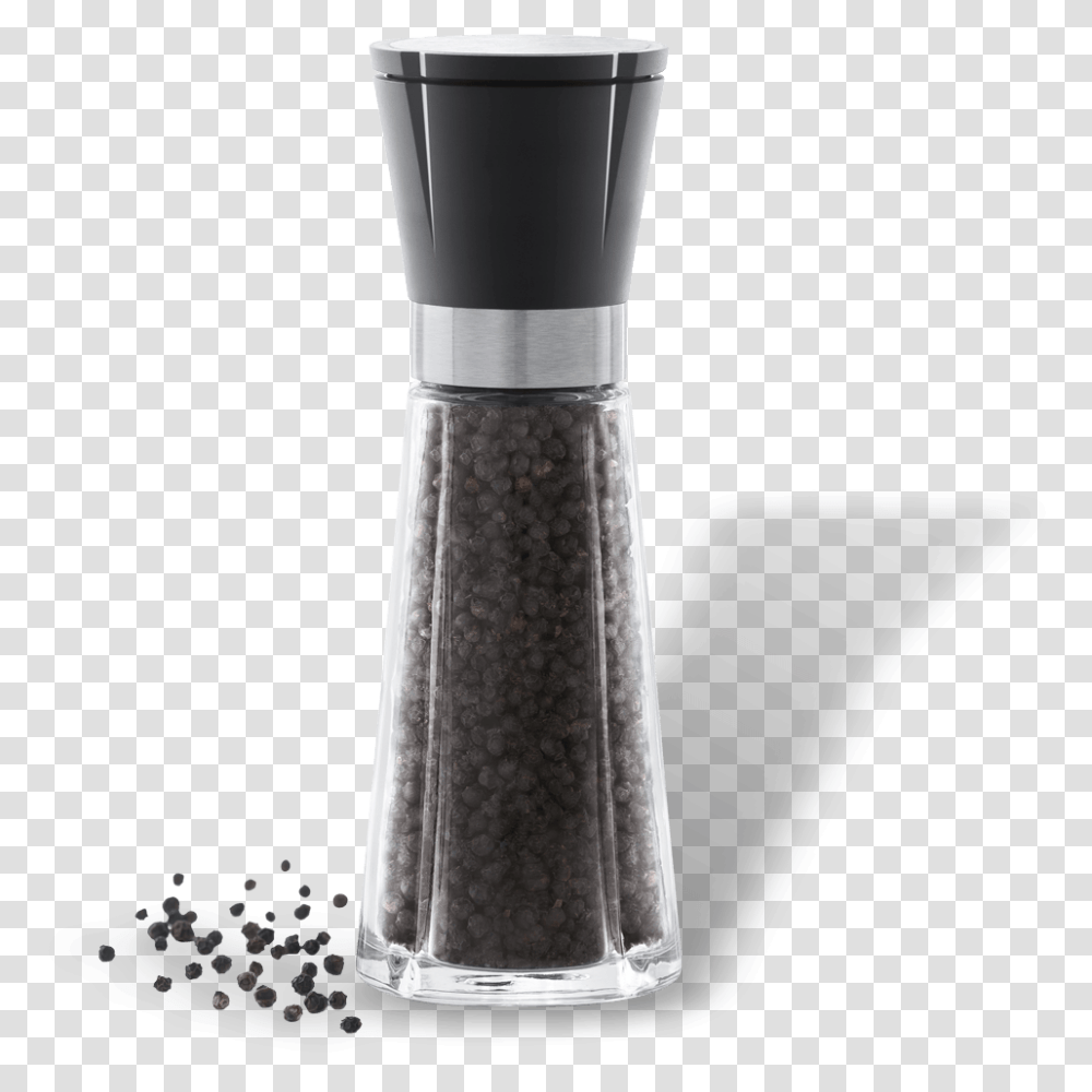 Pepper Shaker Black Pepper Bottle, Cylinder, Jar, Steel, Soil Transparent Png