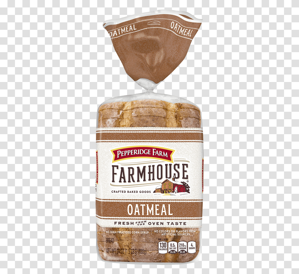 Pepperidge Farm Farmhouse Oatmeal, Food, Bread, Sliced, Cracker Transparent Png