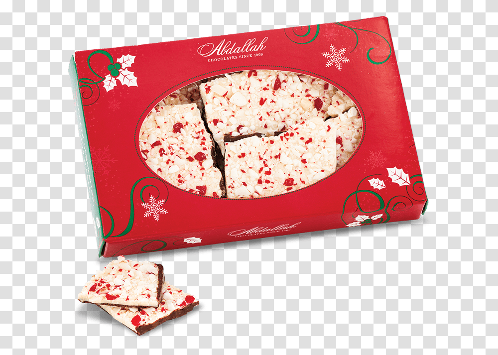 Peppermint Bark Snack Cake, Dessert, Food, Sweets, Chocolate Transparent Png