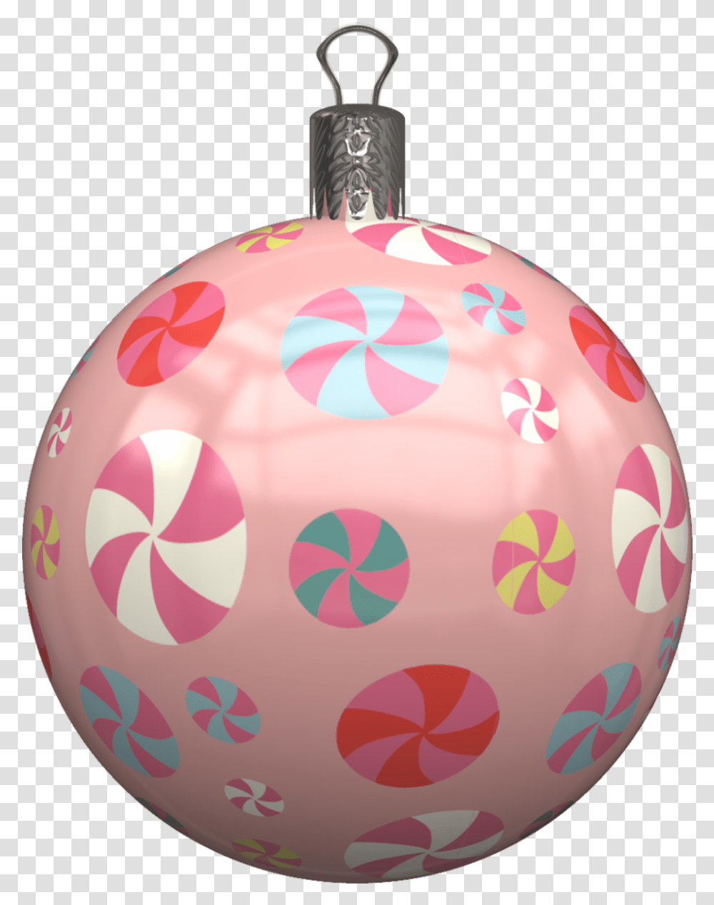 Peppermint Candy Ornament Free Christmas Ornament, Birthday Cake, Dessert, Food, Balloon Transparent Png