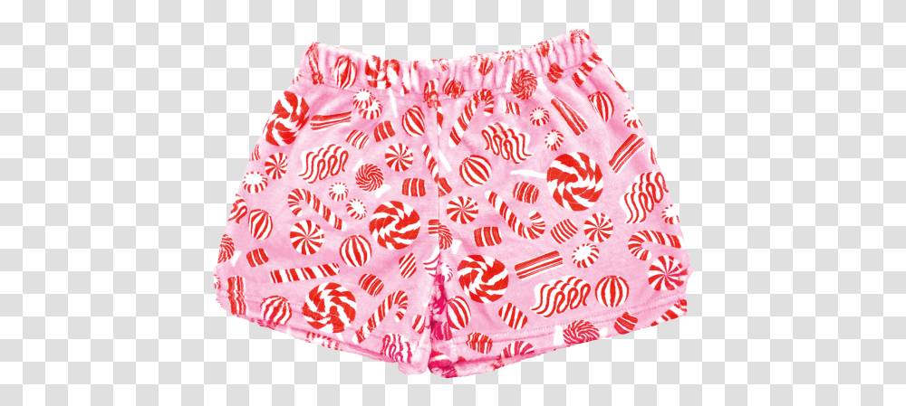 Peppermint Candy Plush Shorts Iscream, Clothing, Apparel, Skirt, Rug Transparent Png