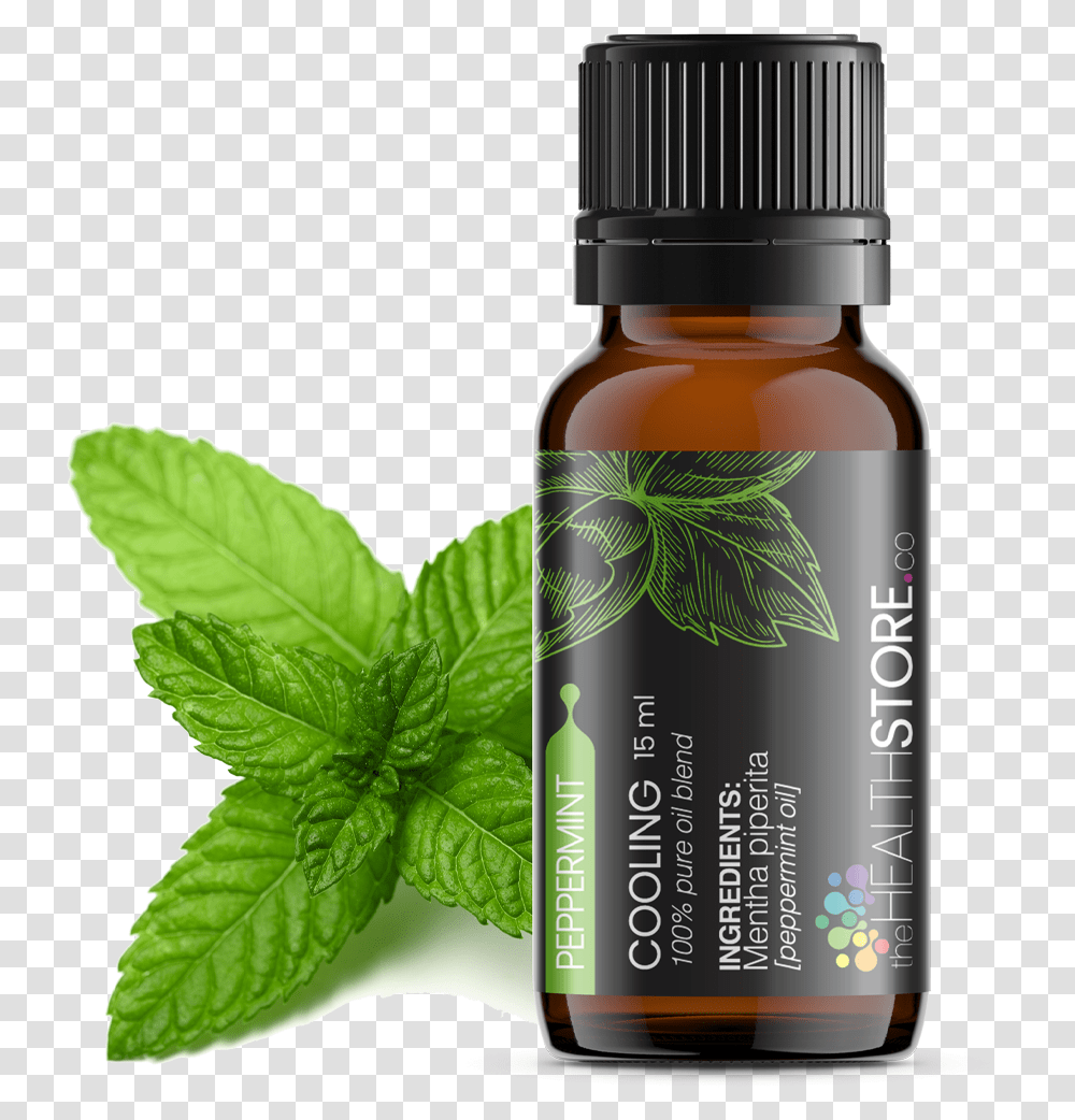 Peppermint Cooling Essential Oil Lemongrass And Peppermint, Potted Plant, Vase, Jar, Pottery Transparent Png