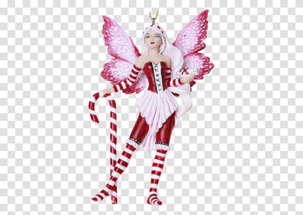 Peppermint Fairy Hanging Ornament Amy Brown Christmas Fairy, Doll, Toy, Figurine, Barbie Transparent Png