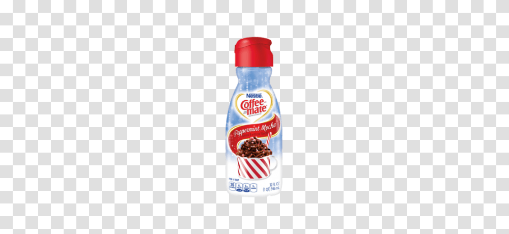 Peppermint Mocha Coffee Creamer Liquid Coffee, Ketchup, Food, Label Transparent Png