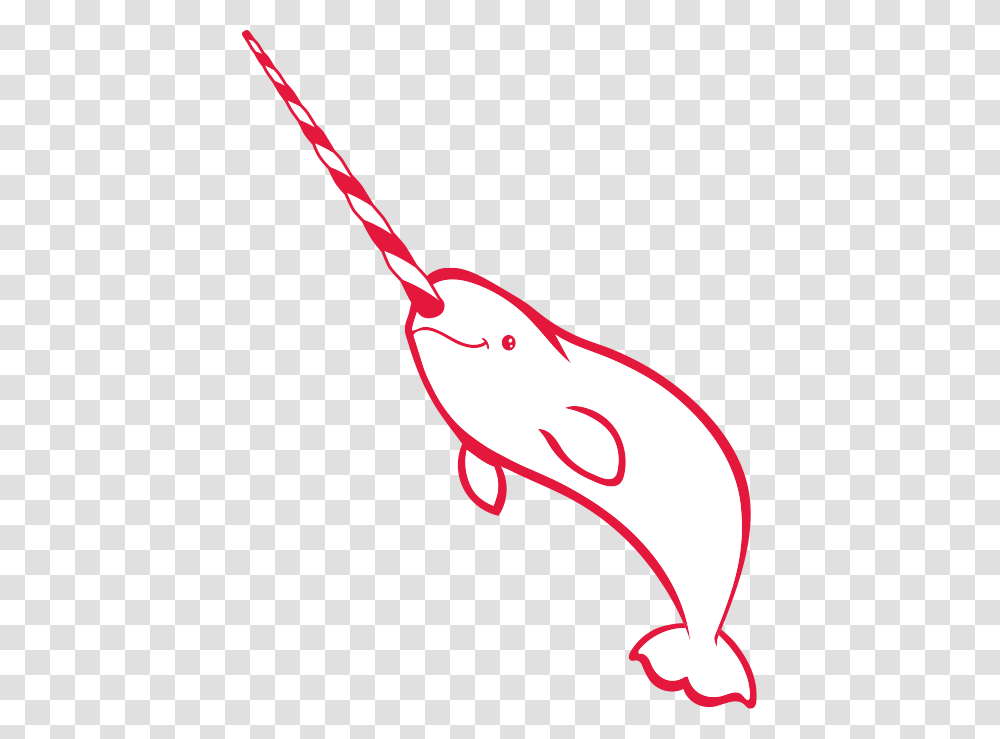 Peppermint Narwhal Narwhal Creative, Sea Life, Animal, Bird, Food Transparent Png