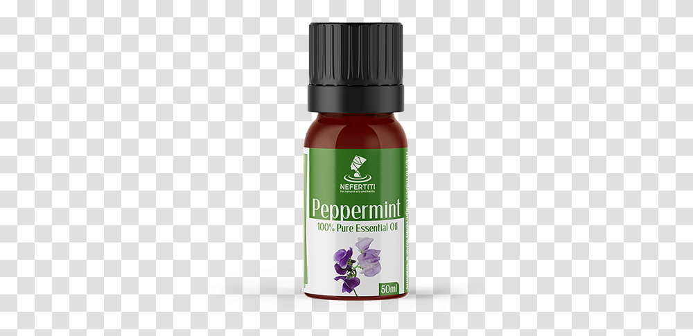Peppermint Oil, Plant, Bottle, Cosmetics, Flower Transparent Png