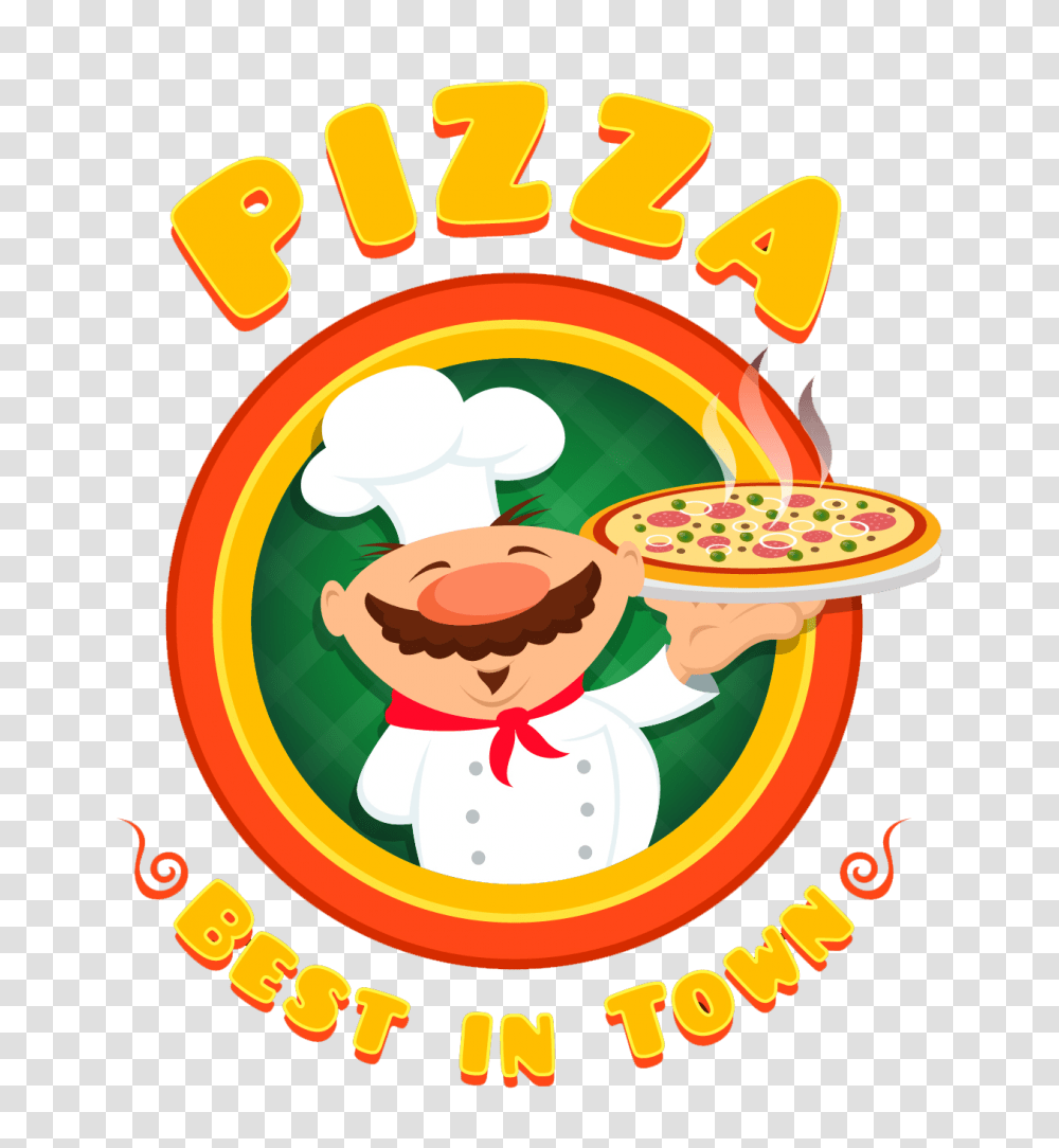 Pepperoni Pizza Image Free Vector, Chef, Poster, Advertisement Transparent Png