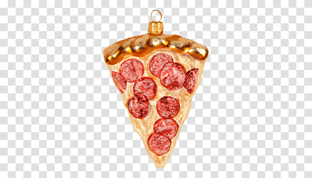Pepperoni Pizza Slice Christmas Magic Pepperoni, Plant, Food, Fruit, Produce Transparent Png