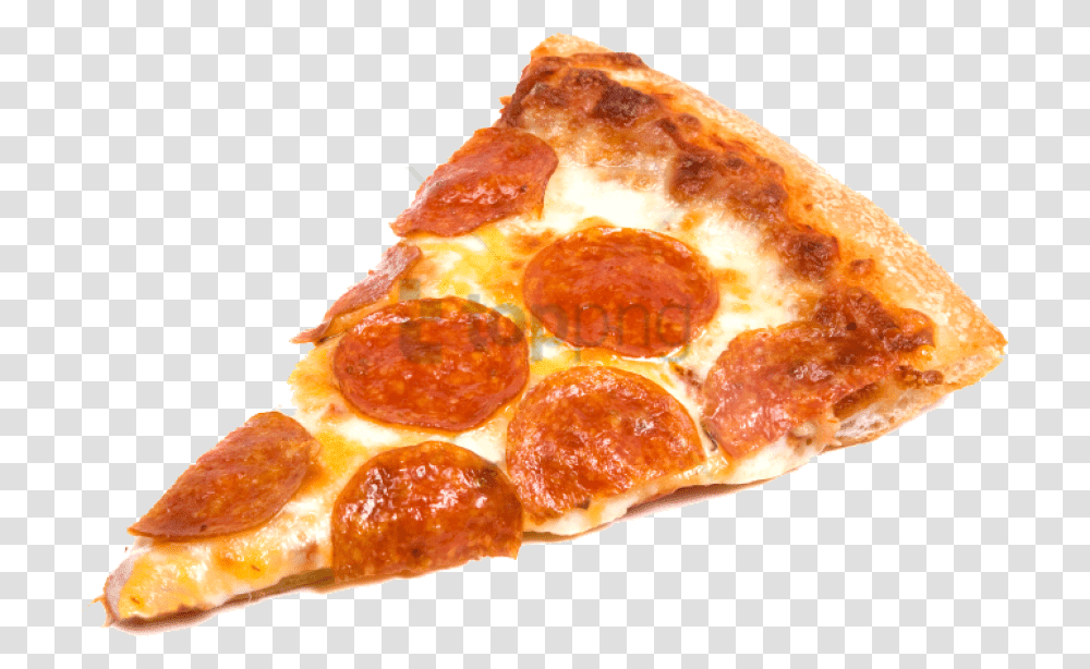 Pepperoni Pizza Slice, Food, Bread Transparent Png