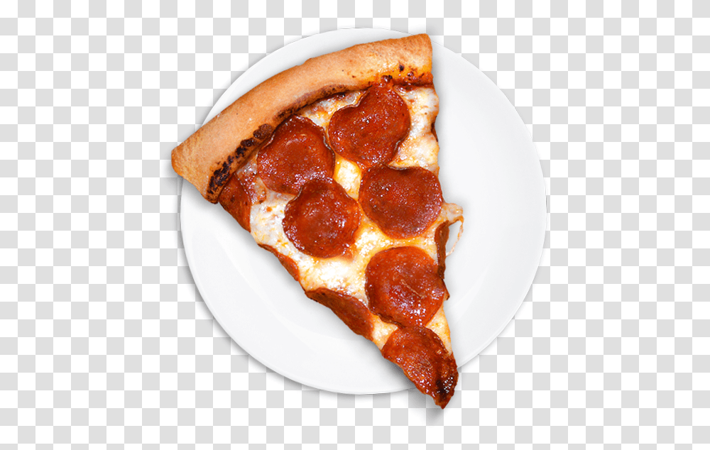 Pepperoni Pizza Slice, Plant, Hot Dog, Food, Produce Transparent Png
