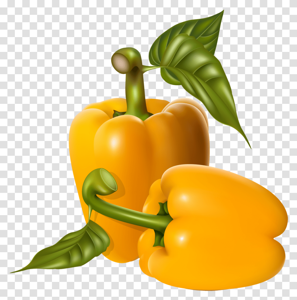 Peppers Fresh Vegetable Vector, Plant, Food, Toy, Bell Pepper Transparent Png