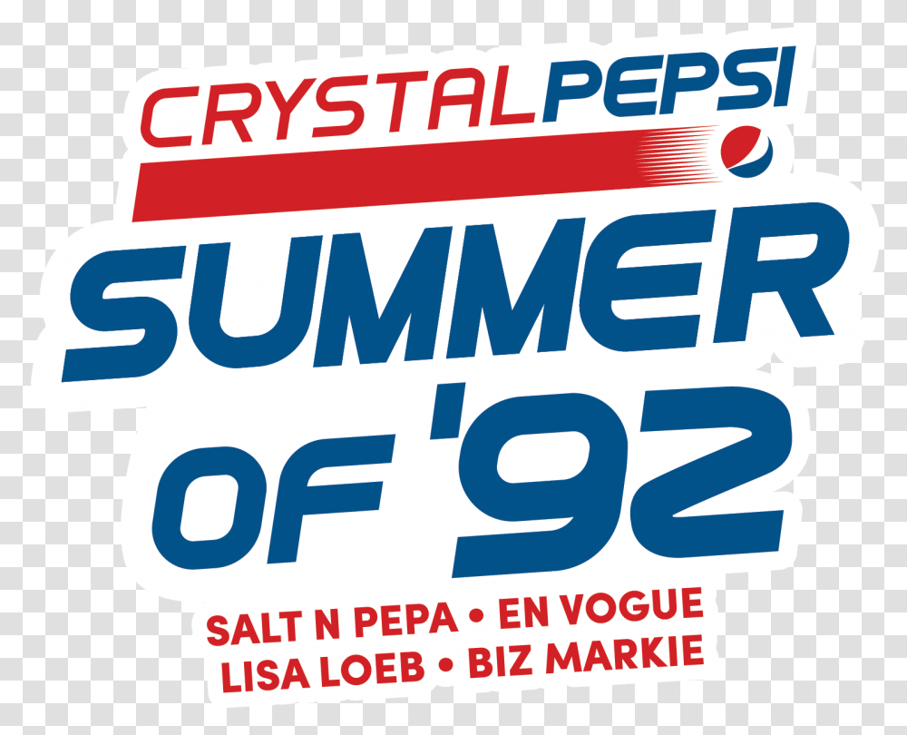 Pepsi Font Crystal Pepsi, Word, Poster, Advertisement Transparent Png