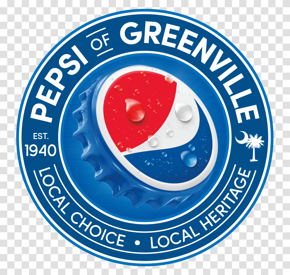 Pepsi Of Greenville Sc, Logo, Meal, Food Transparent Png