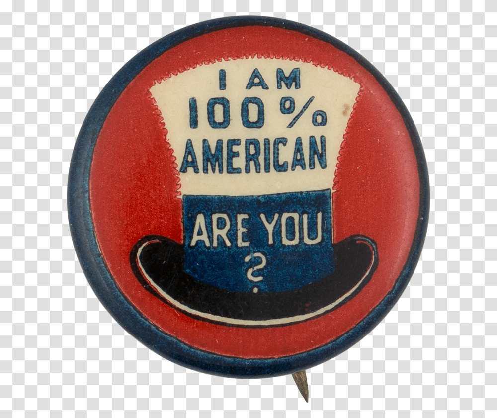 Percent American Badge, Logo, Trademark, Emblem Transparent Png