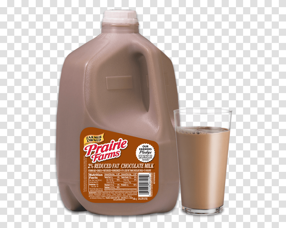 Percent Chocolate Milk Prairie Farms Premium Chocolate Milk, Beverage, Dairy, Food, Bowl Transparent Png