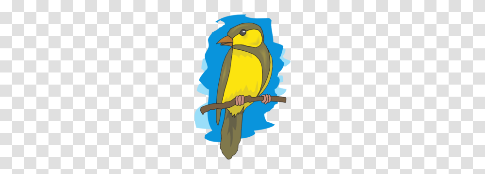Perched Goldfinch Clip Art, Animal, Bird, Canary, Scissors Transparent Png