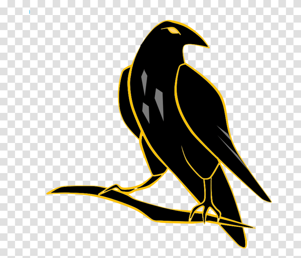Perched Raven Cutie Mark By Eddywardster Mlp Bird Cutie Mark, Animal, Penguin Transparent Png