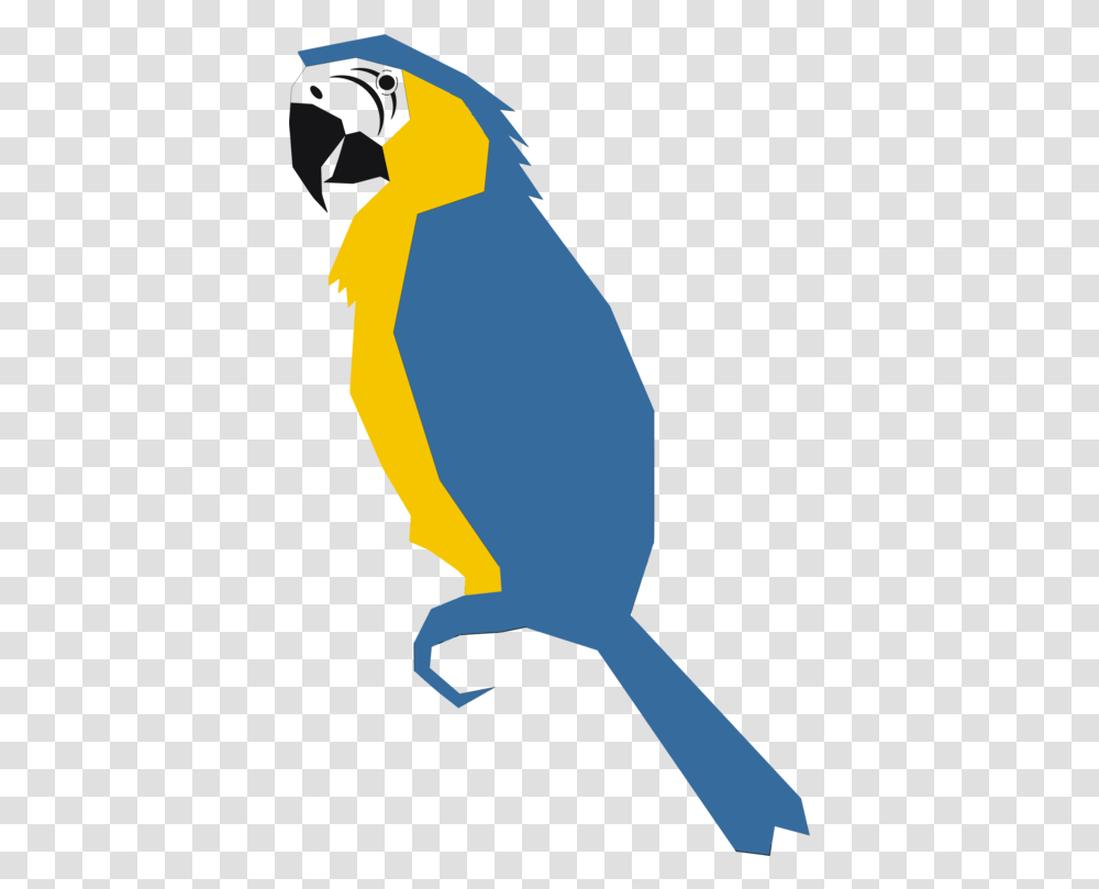 Perching Bird Macaw Parrot Clipart Blue Parrot Clipart, Penguin, Animal, King Penguin Transparent Png