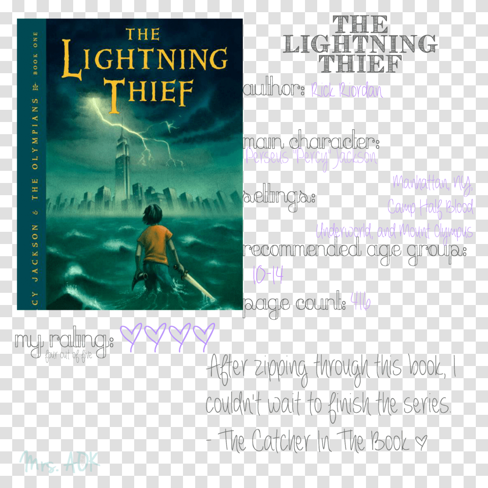 Percy Jackson & The Olympians Lightning Thief Camp Half Blood Logo, Person, Novel, Book, Text Transparent Png