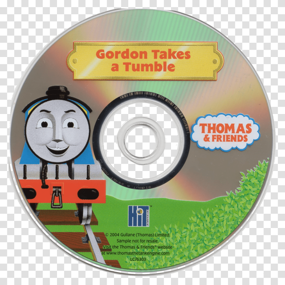 Percy Takes A Plunge Take Along Dvd Thomas, Disk Transparent Png