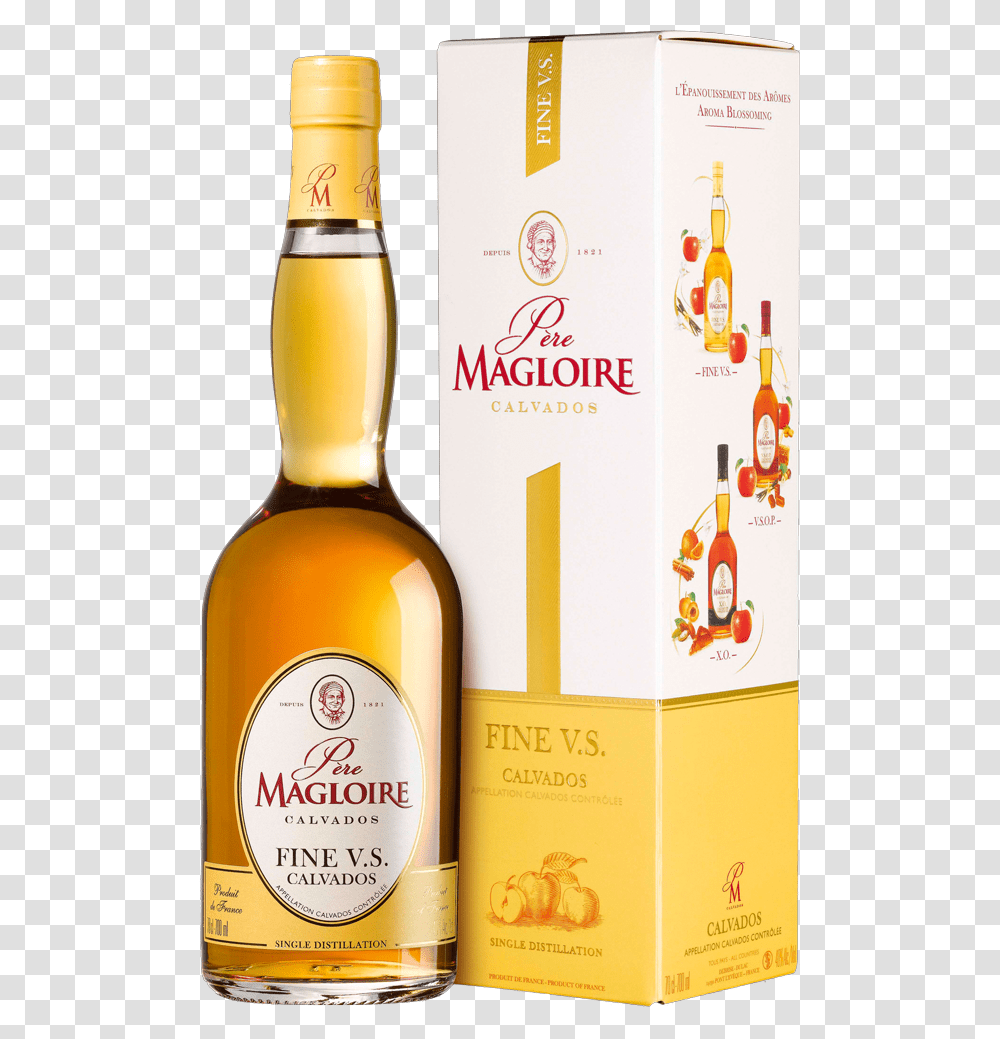 Pere Magloire Calvados Fine Vs, Liquor, Alcohol, Beverage, Drink Transparent Png