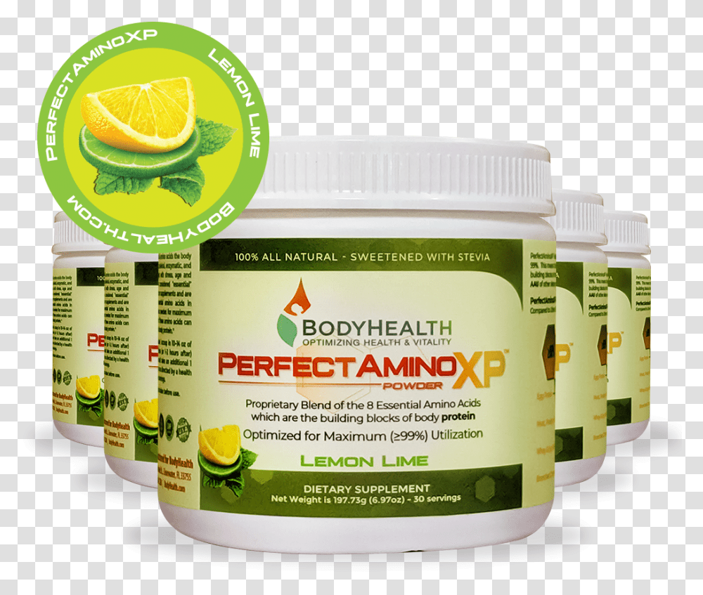 Perfect Aminos Lemon Lime, Plant, Food, Fruit, Paint Container Transparent Png