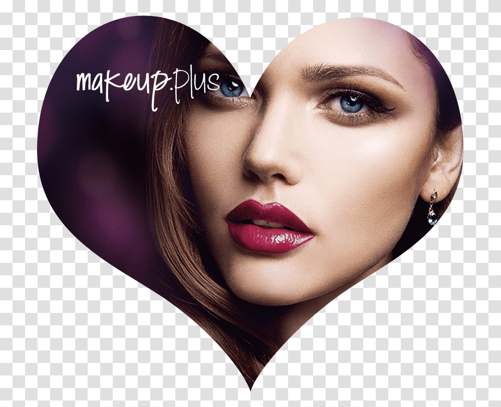 Perfect Eyebrows Makeupplus, Face, Person, Human, Lipstick Transparent Png