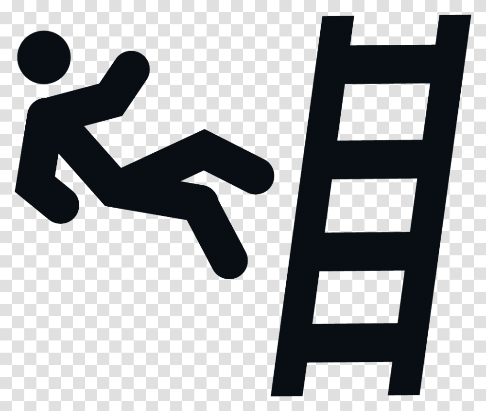 Perfect Ladder Fall Icon Accidental Death And Dismemberment, Alphabet, Suit, Overcoat Transparent Png