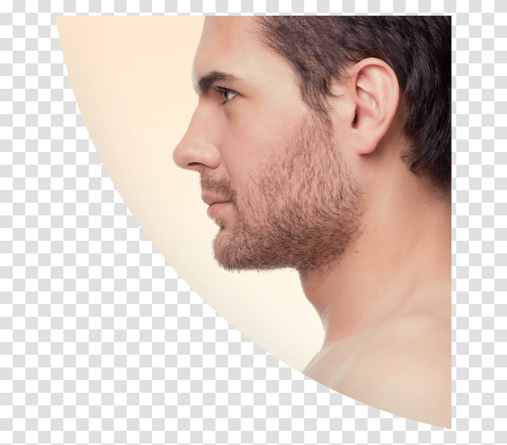 Perfect Nose Man Profile Perfect Male Nose Profile, Face, Person, Human, Beard Transparent Png