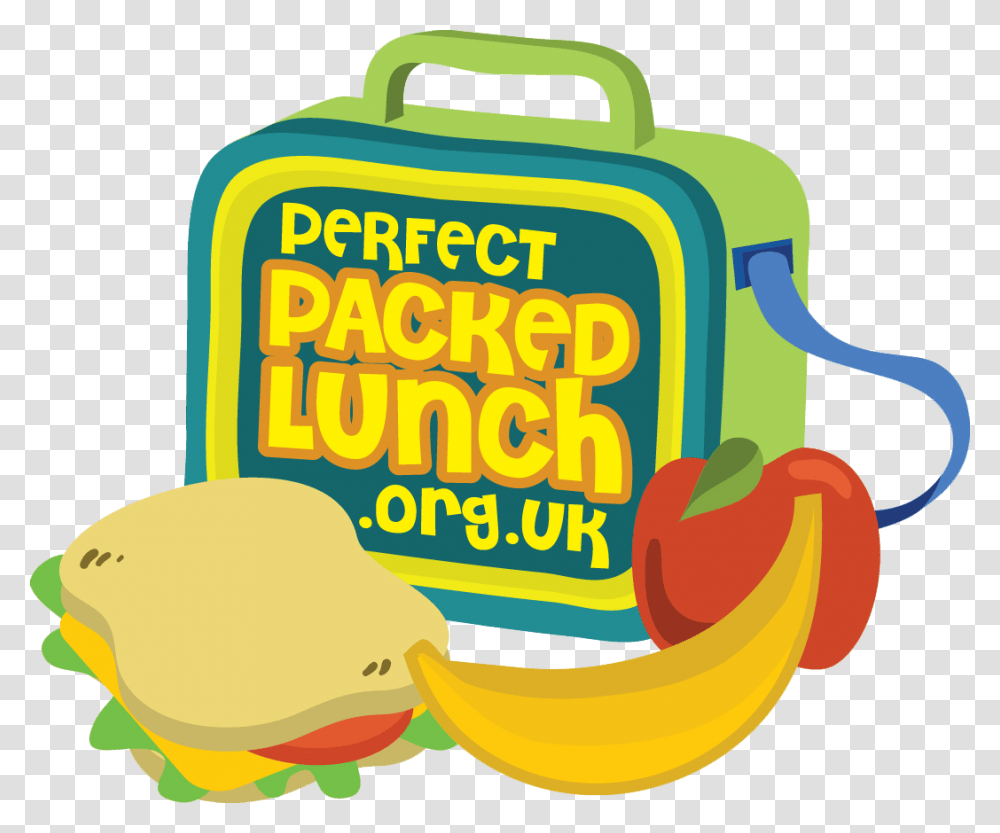 Perfect Packed Lunch Clipart Of Lunch Packed, Plant, Fruit, Food, Banana Transparent Png