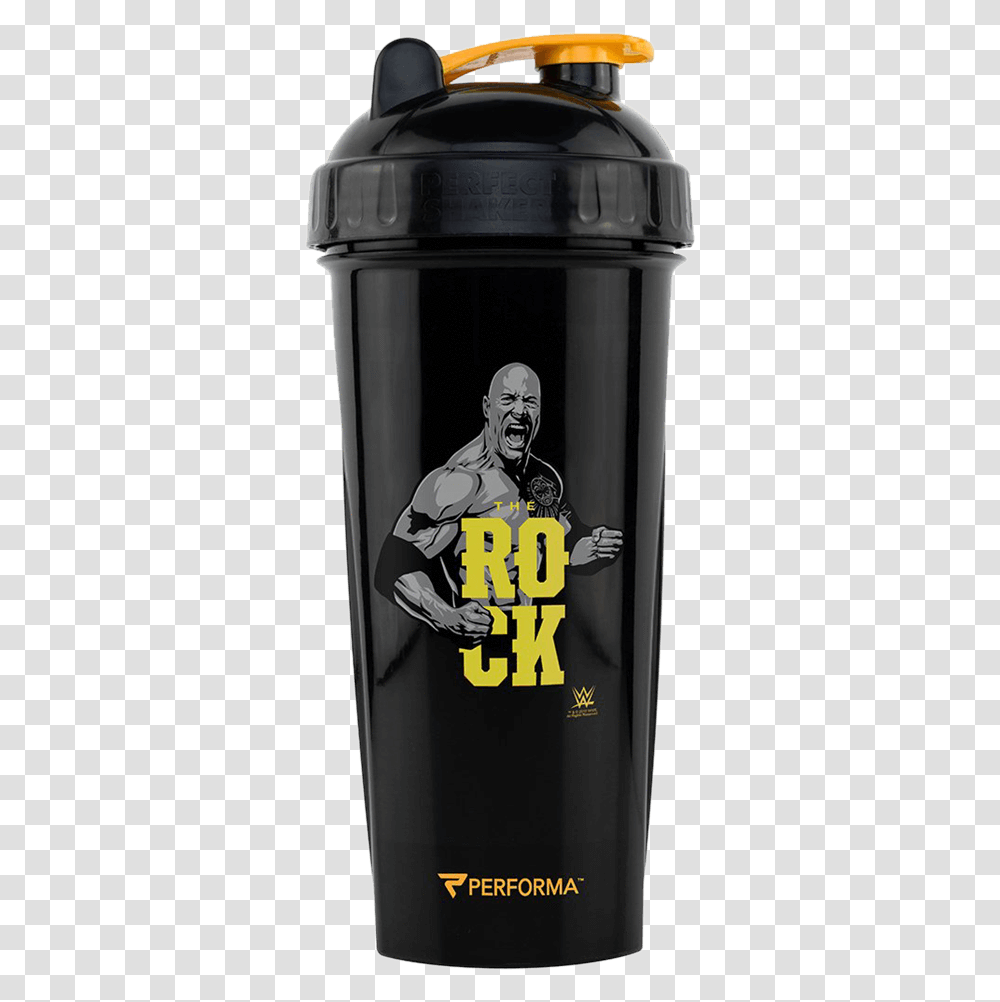 Perfect Shaker Wwe Series Shaker 800ml The Rock At Rock Performa Shaker, Stout, Beer, Alcohol, Beverage Transparent Png