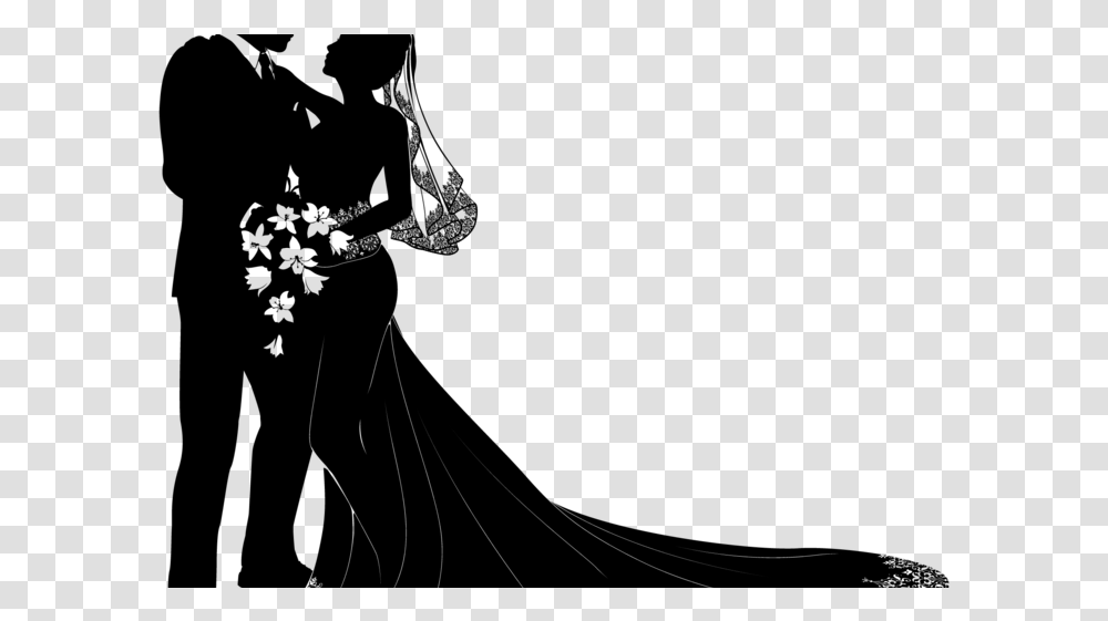 Perfect Trolley Rental For A Wedding Or A Party Bus Wedding Couple Silhouette, Gray, World Of Warcraft Transparent Png