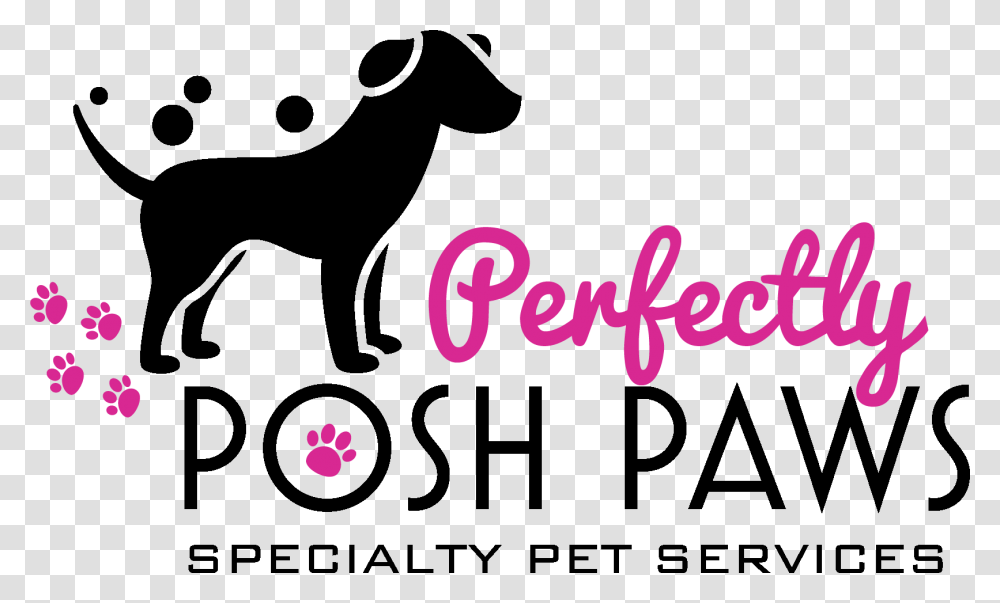 Perfectly Posh Paws Logoeditedblack, Alphabet, Number Transparent Png