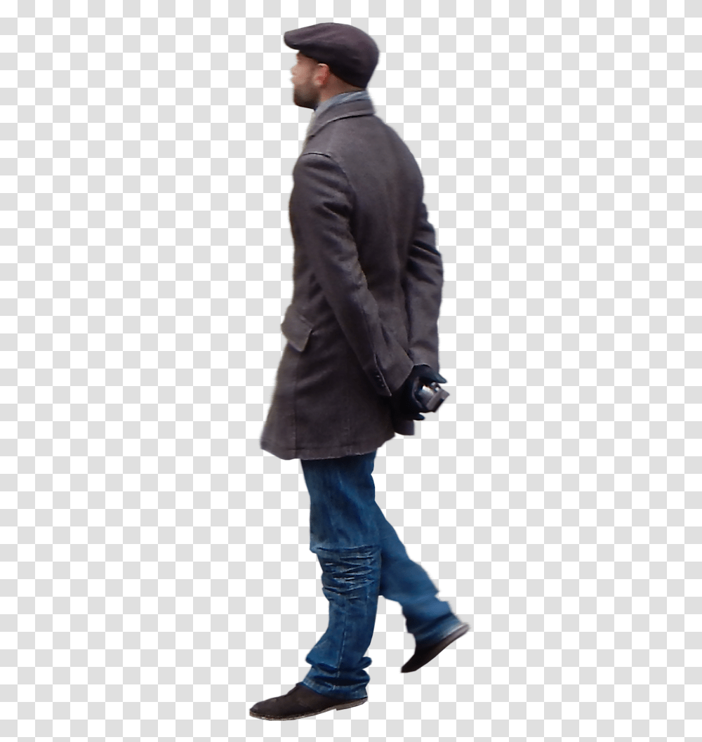 Perfil Escala Humana Photoshop, Clothing, Person, Coat, Overcoat Transparent Png