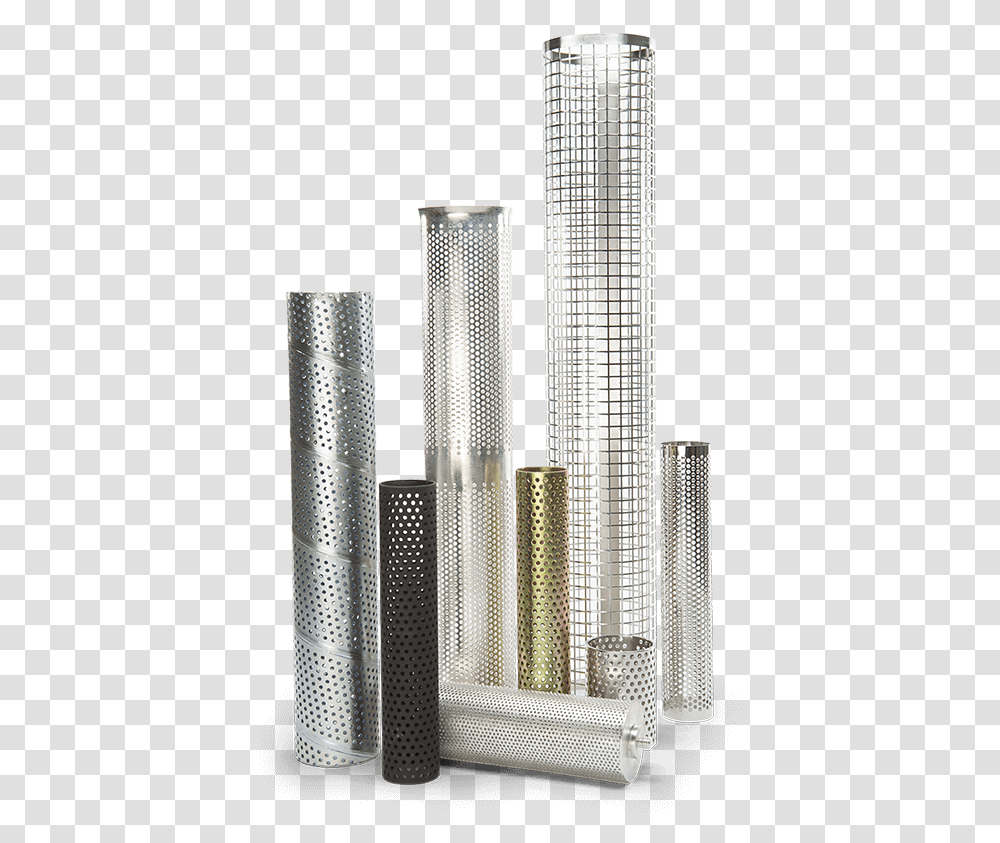 Perforated Metal Sheets Skyscraper, Cylinder, Aluminium, Steel, Plastic Wrap Transparent Png