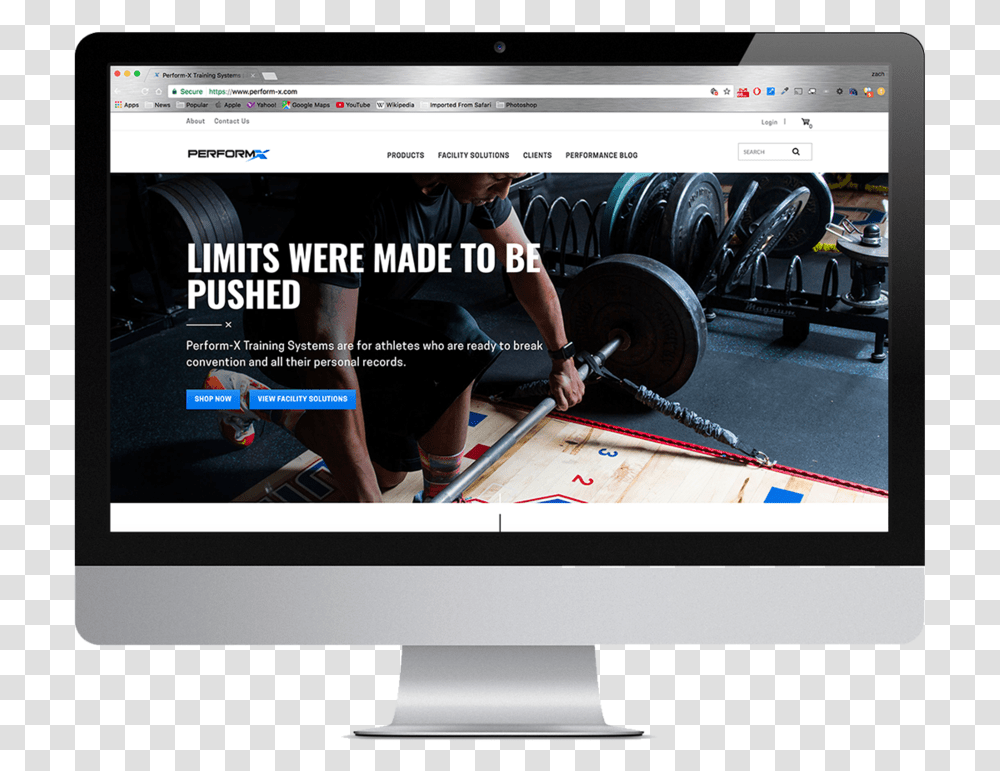 Perform X Tasked Us To Redesign And Build A New Website, Monitor, Screen, Electronics, Person Transparent Png