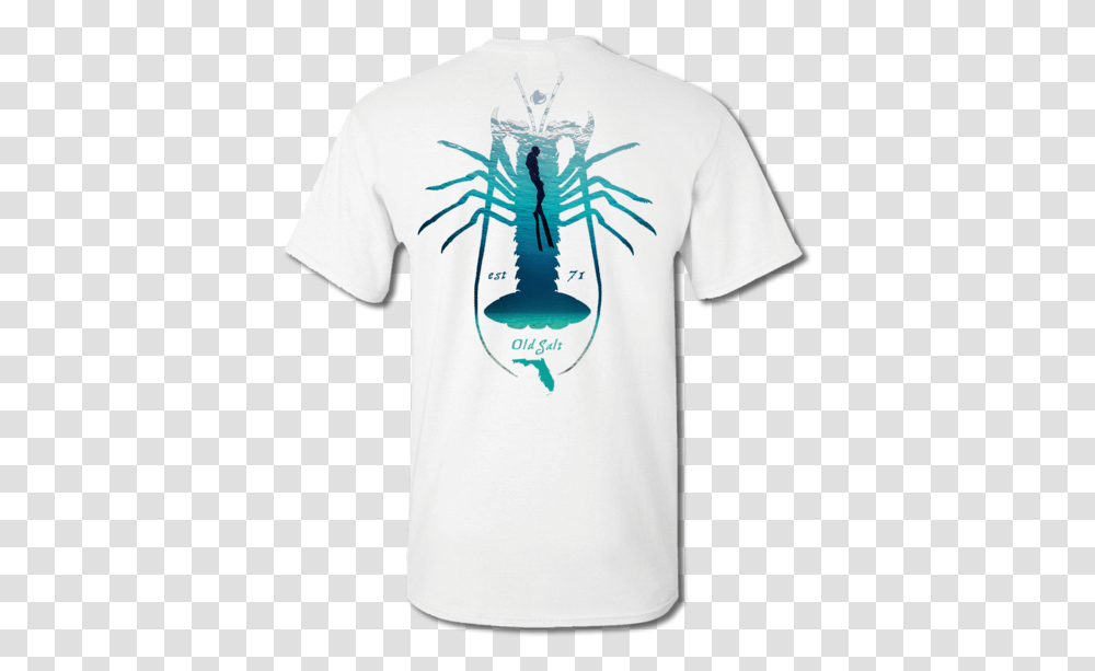 Performance Fishing T Shirt American Lobster, T-Shirt, Hand, Statue Transparent Png