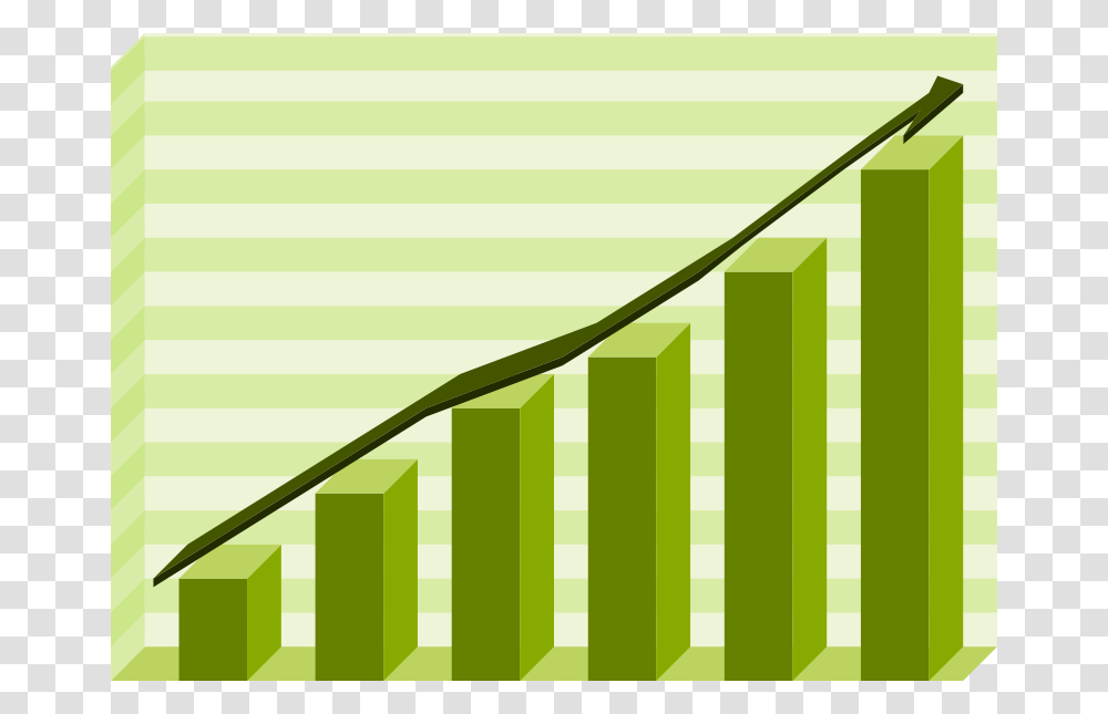 Performance Graph, Finance, Handrail, Bow, Green Transparent Png