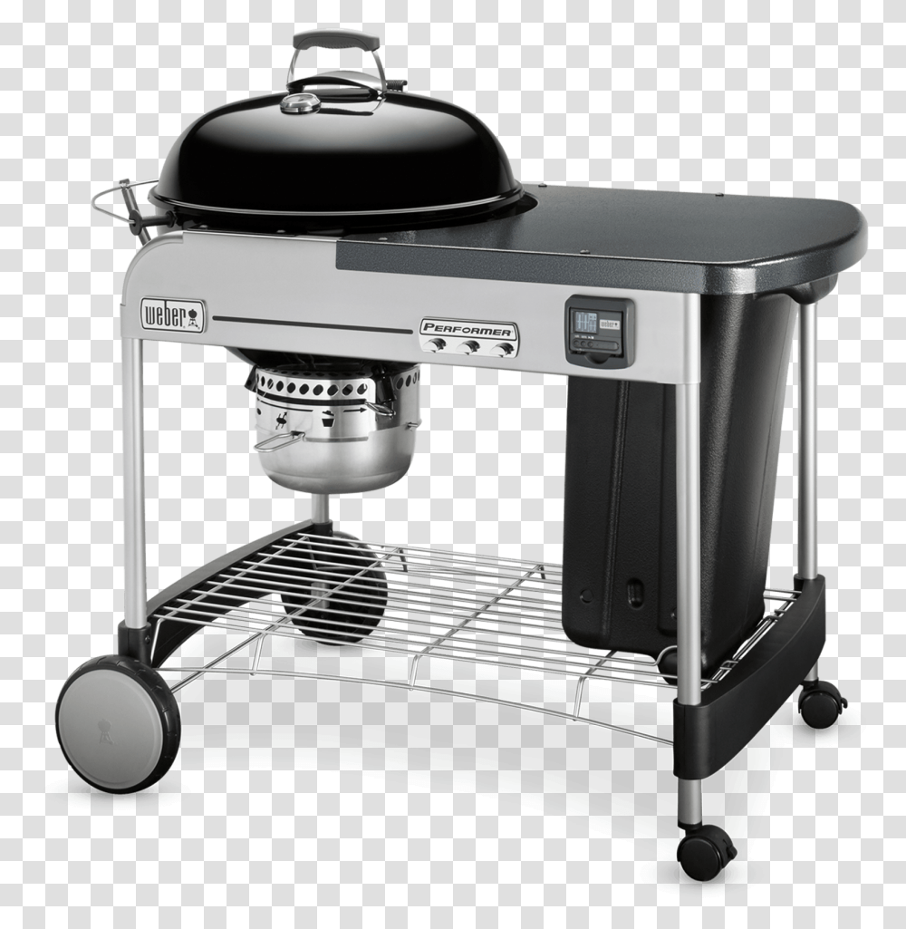Performer Premium Charcoal Grill Weber Performer Deluxe, Coffee Cup, Appliance, Mixer, Machine Transparent Png