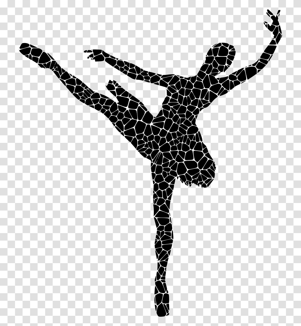 Performing Artssilhouettemodern Dance Silhouette Ballet Dancers, Gray, World Of Warcraft Transparent Png
