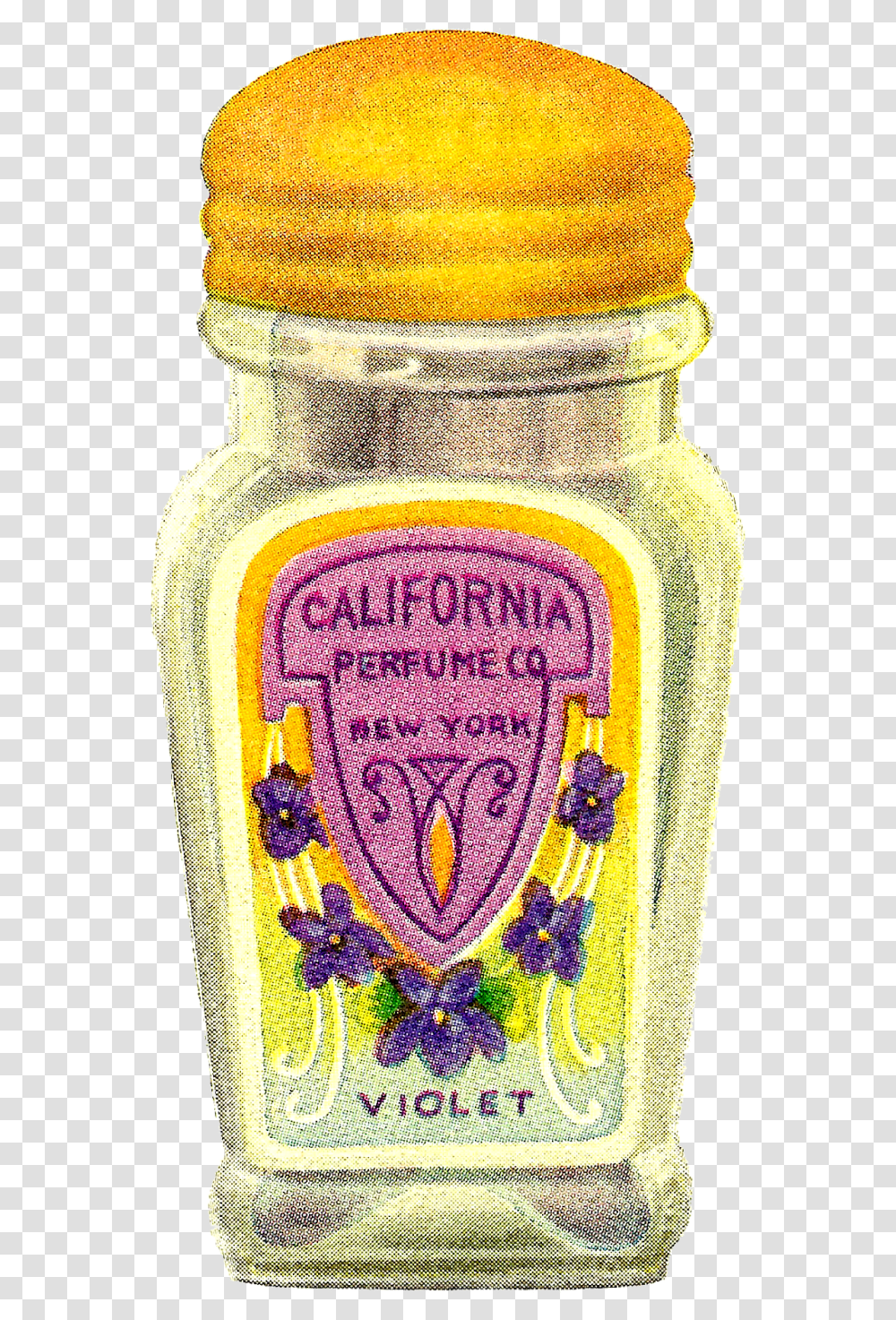 Perfume Beauty Download Vintage Image Bottle, Jar, Pollen, Plant, Tin Transparent Png
